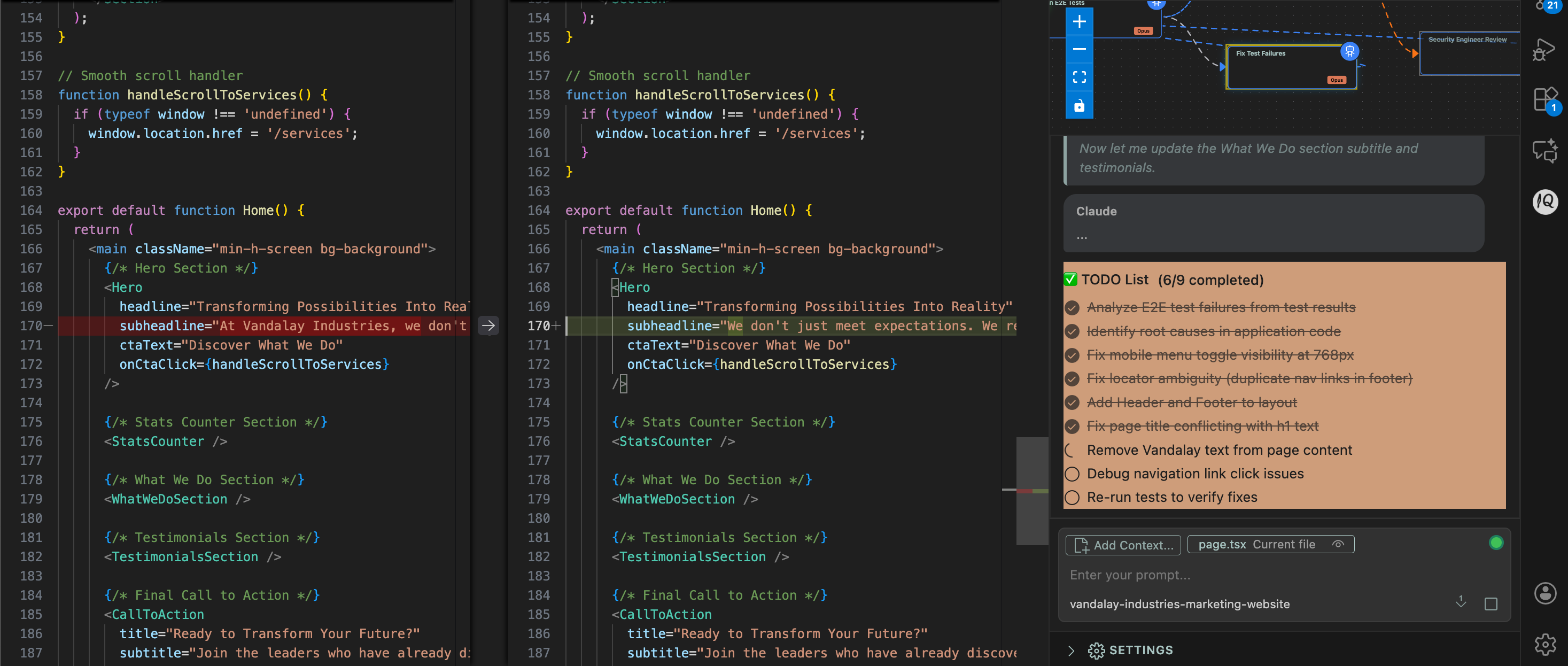Agents run under guardrails.